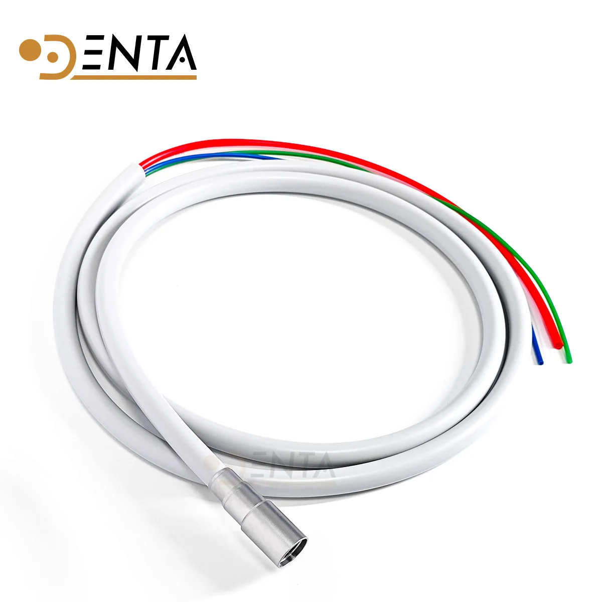 Tubo flessibile universale per manipolo dentale, connettore a 4 fori per tubo di spruzzo d'acqua per motore ad aria ad alta velocità, parti di riparazione per utensili dentali