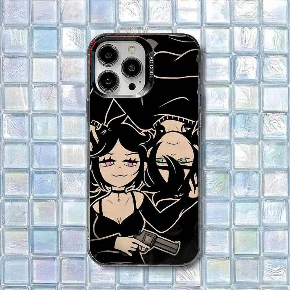 Чехол для телефона «Трана Энди и Лейтили» для iPhone 16,15,14,13,12,11,8,7,Pro,Max,Plus,Mini,XS,SE противоударный матовый чехол