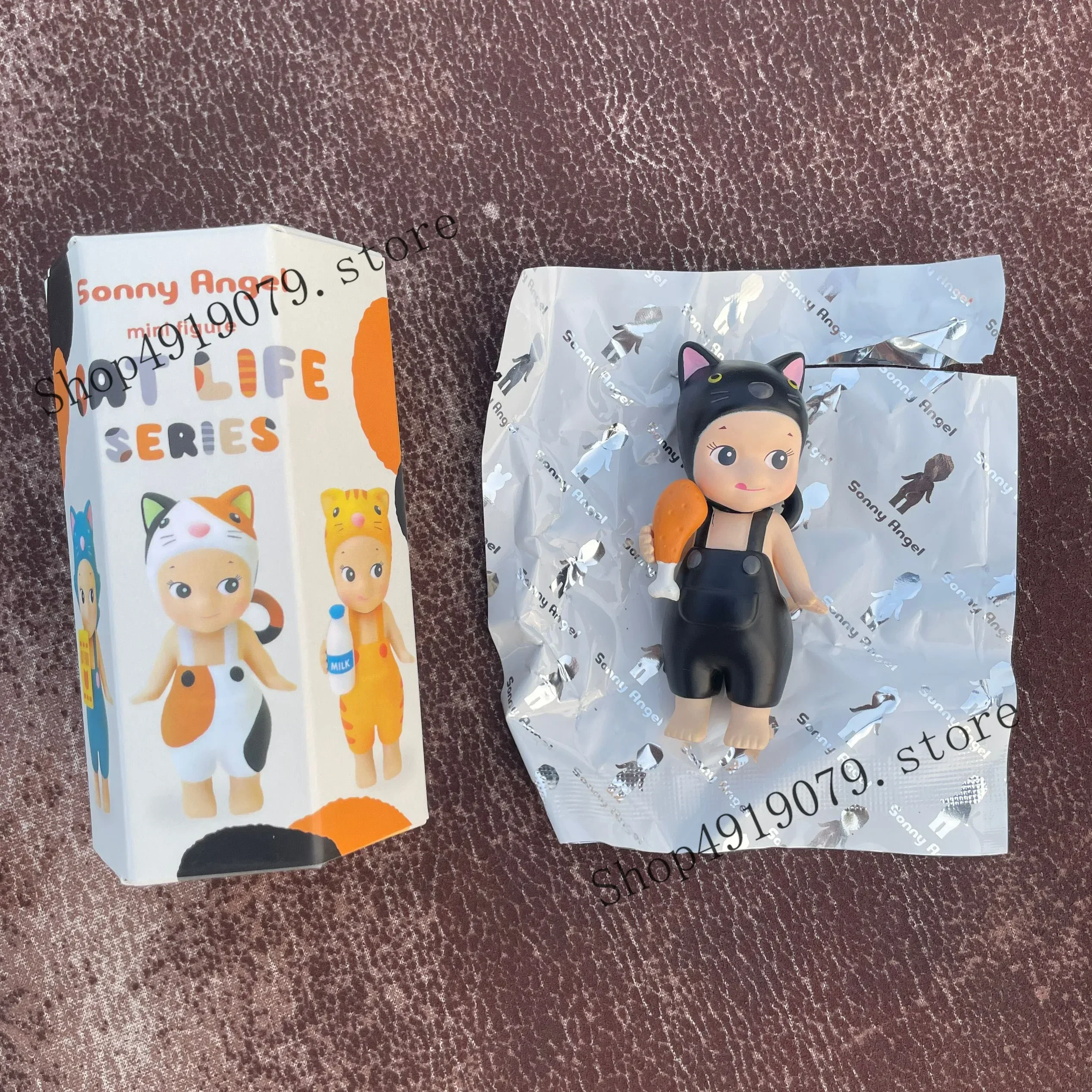 9개 소니엔젤 고양이 라이프 시리즈 미니 수집용 고양이 피규어 귀여운 인형 어린이 집꾸미기 선물 아이디어 어린이에게 딱 맞습니다