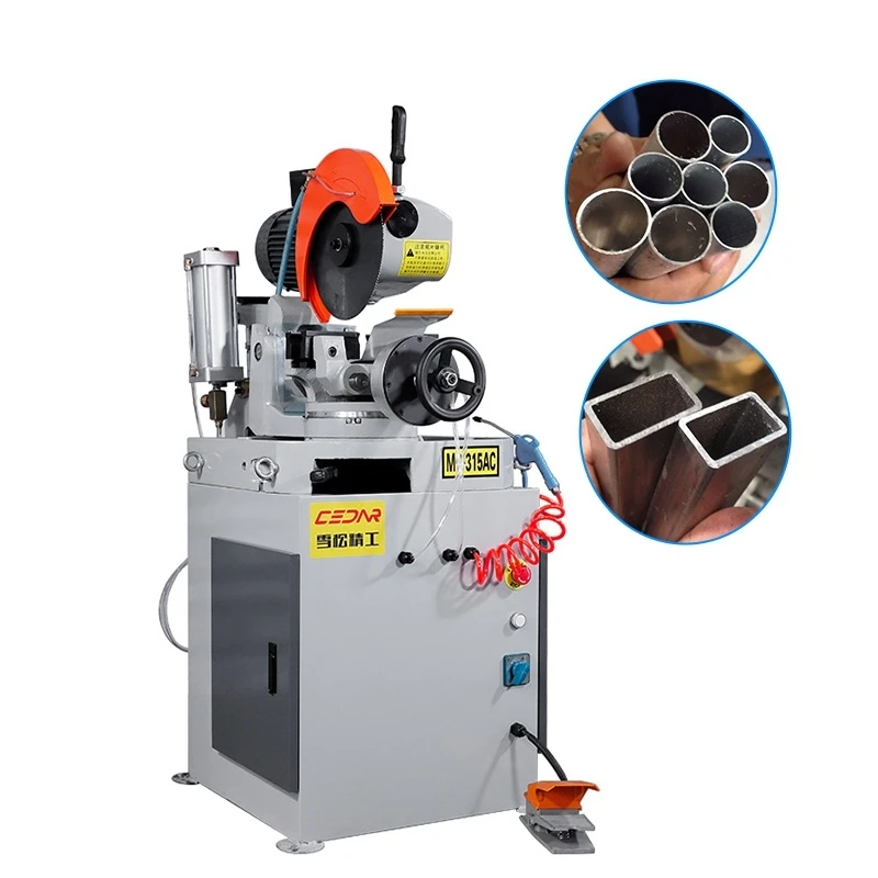 Small Circular Sawing MC-315AC Pneumatic Iron Square Tube Cutting Hine