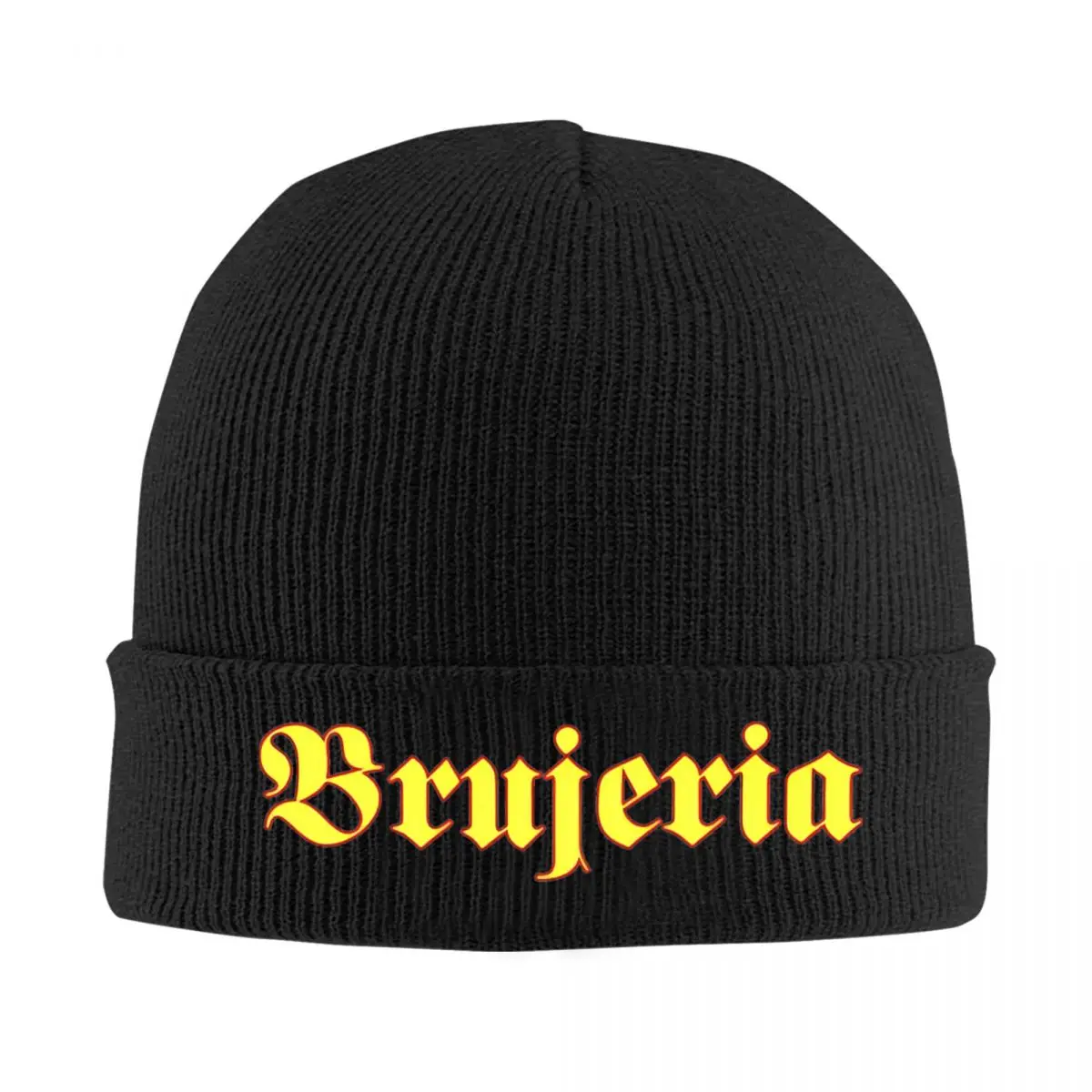 Brujeria Band Bonnet Hats Beanie Hats Design Knit Hat Winter Hip Hop Female Male Kpop Elastic Cap