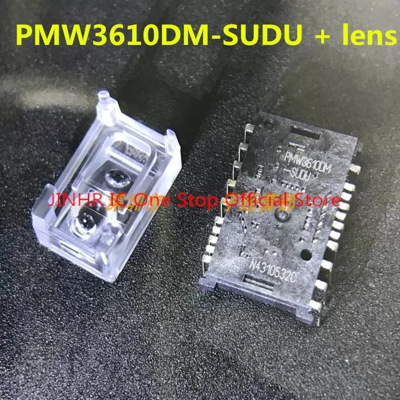 New 1PCS PMW3610 PMW3610DM PMW3610DM-SUDU, mouse optical sensor, LM18-LSI mouse lens