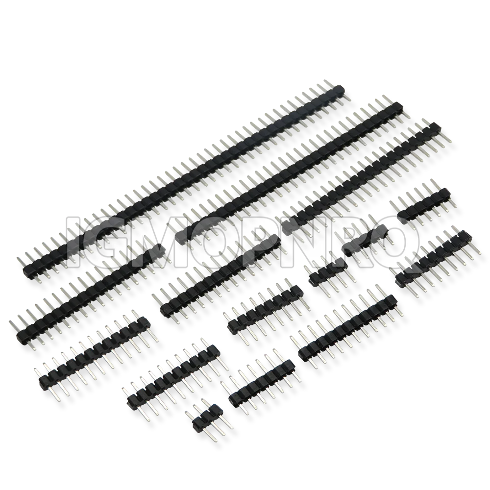 10 sztuk 2.0mm jeden rząd proste męskie głowica pinowa 2mm 1x 2/3/4/5/6/7/8/40 Pin złącze paska gniazdo 2P 5P 6P 7P 8P 10P 15P 40 P nowość — zdjęcie 2