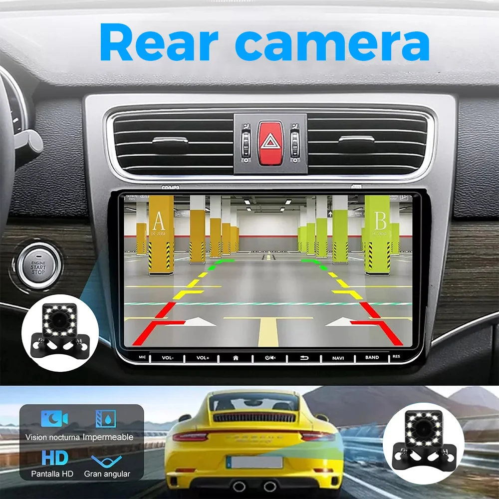 أندرويد 13 راديو السيارة 2 الدين سيارة مشغل وسائط متعددة لتحديد المواقع واي فاي Carplay لفولكس واجن سكودا اوكتافيا جولف 5 6 توران باسات بولو جيتا
