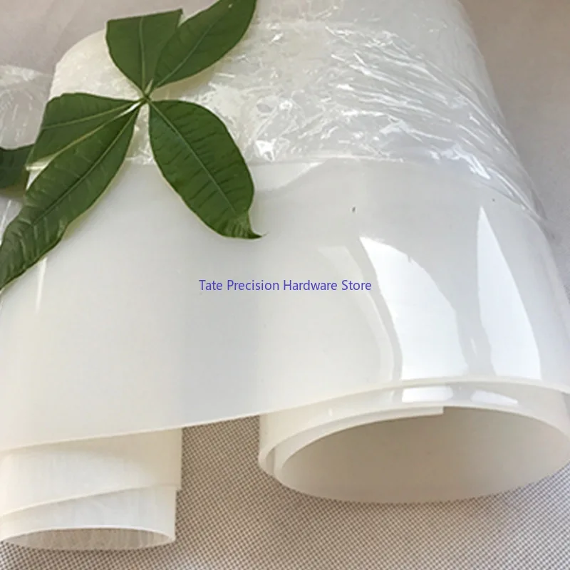 1pcs 500*500mm Silicone Rubber Sheet 1mm Thickness Heat-resistant Plate Translucent Mat