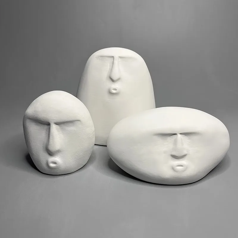 

Абстрактная фигура, гипсовая скульптура, современное украшение для дома, украшения, креативная гипсовая статуя для лица, подарок, украшение для офиса и отеля