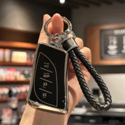 TPU Key Fob Cover with Keychain Lanyard for Lexus ES200 ES260 ES300h NX260 NX350H UX200 UX260h LS500h LS350 LS500 IS350