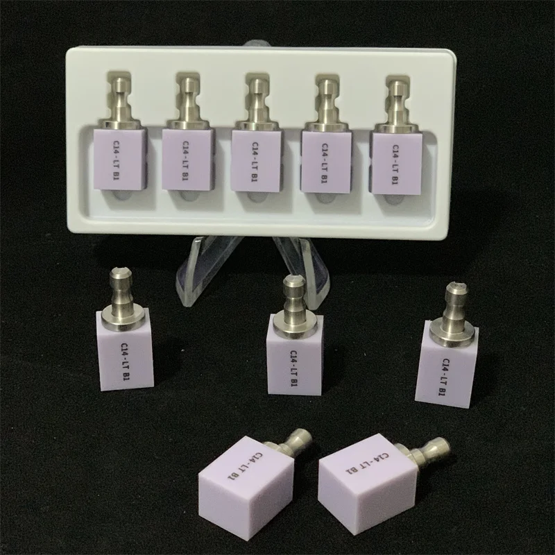 

5 Pieces Dental Chairside Materials Glass Ceramic Lithiume Disilicate For Laboratory/ Dentist