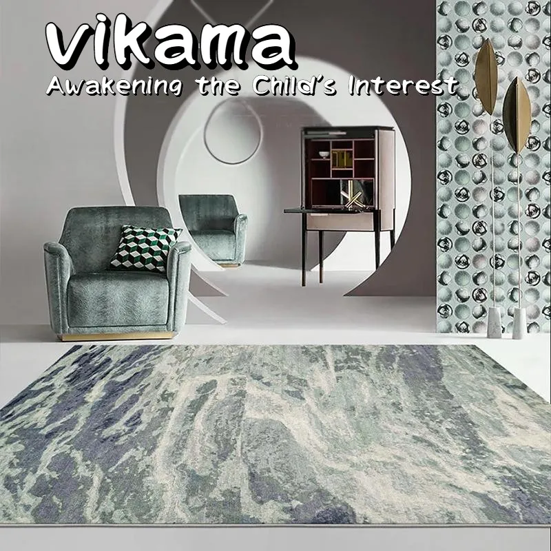 

VIKAMA 2025 Living Room Light Luxury New Carpet, Bedroom Bedside and Sofa and Coffee Table High-end Wash-free and Wipeable
