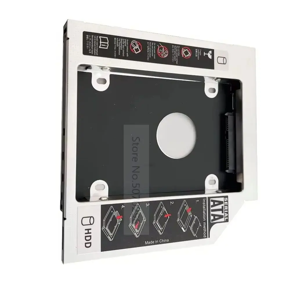2nd Secondary Hard Drive Optical bay Caddy Frame for Acer Aspire 7715 7715Z 7560 7560G 7740 4253 MSI GE620DX EX630 GT780DX GE600