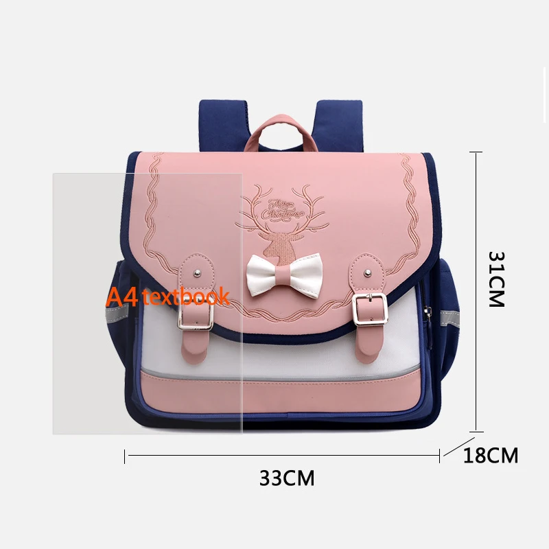 school bag Kids backpack water proof Preschool Ages 6-18 Spine protection Reduce the burden Large capacity