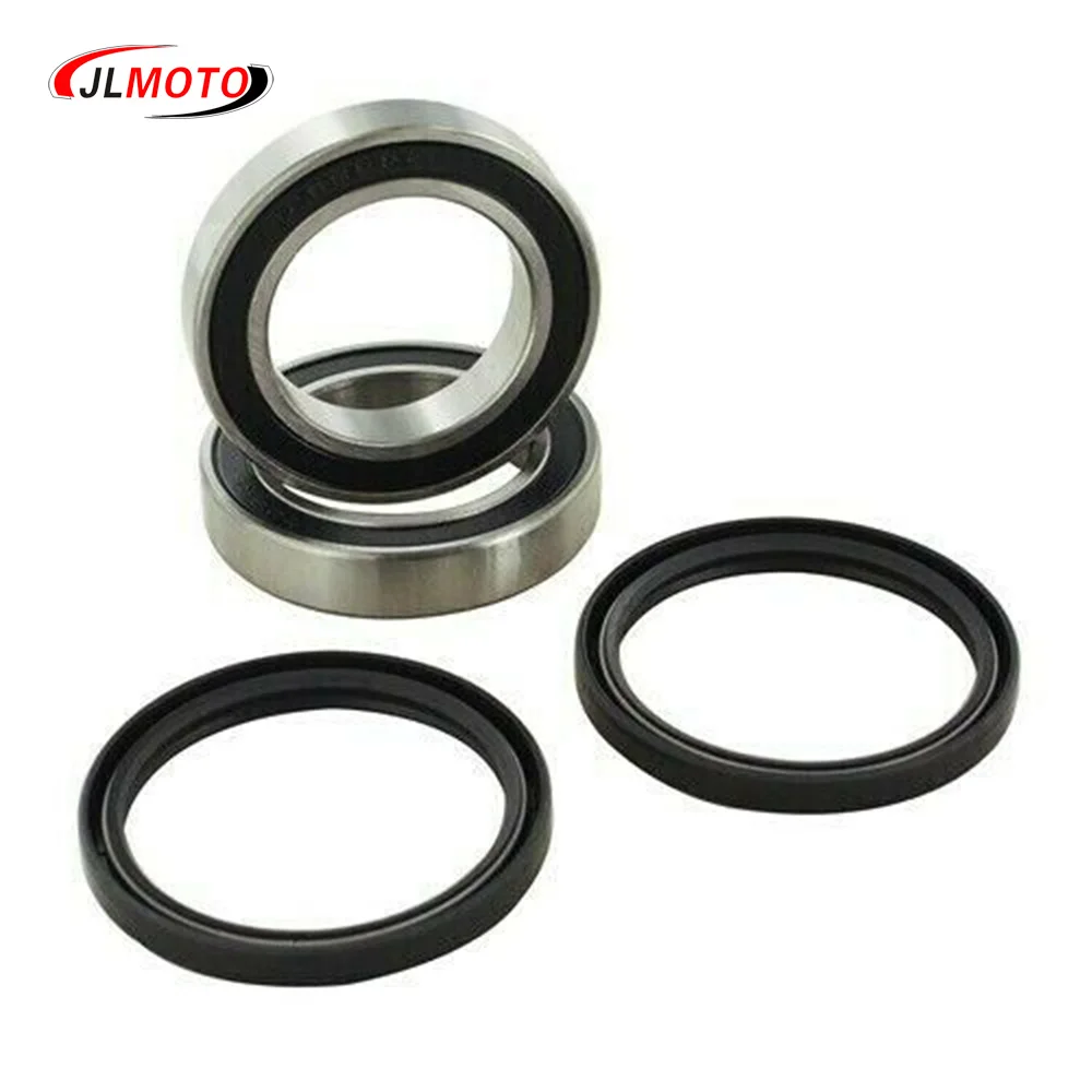 2x bearing 2x seals Rear Axle Carrier Fit For Honda ATV Quad Sportrax TRX 250R 250X 300X 300EX 400EX 400X 2x4