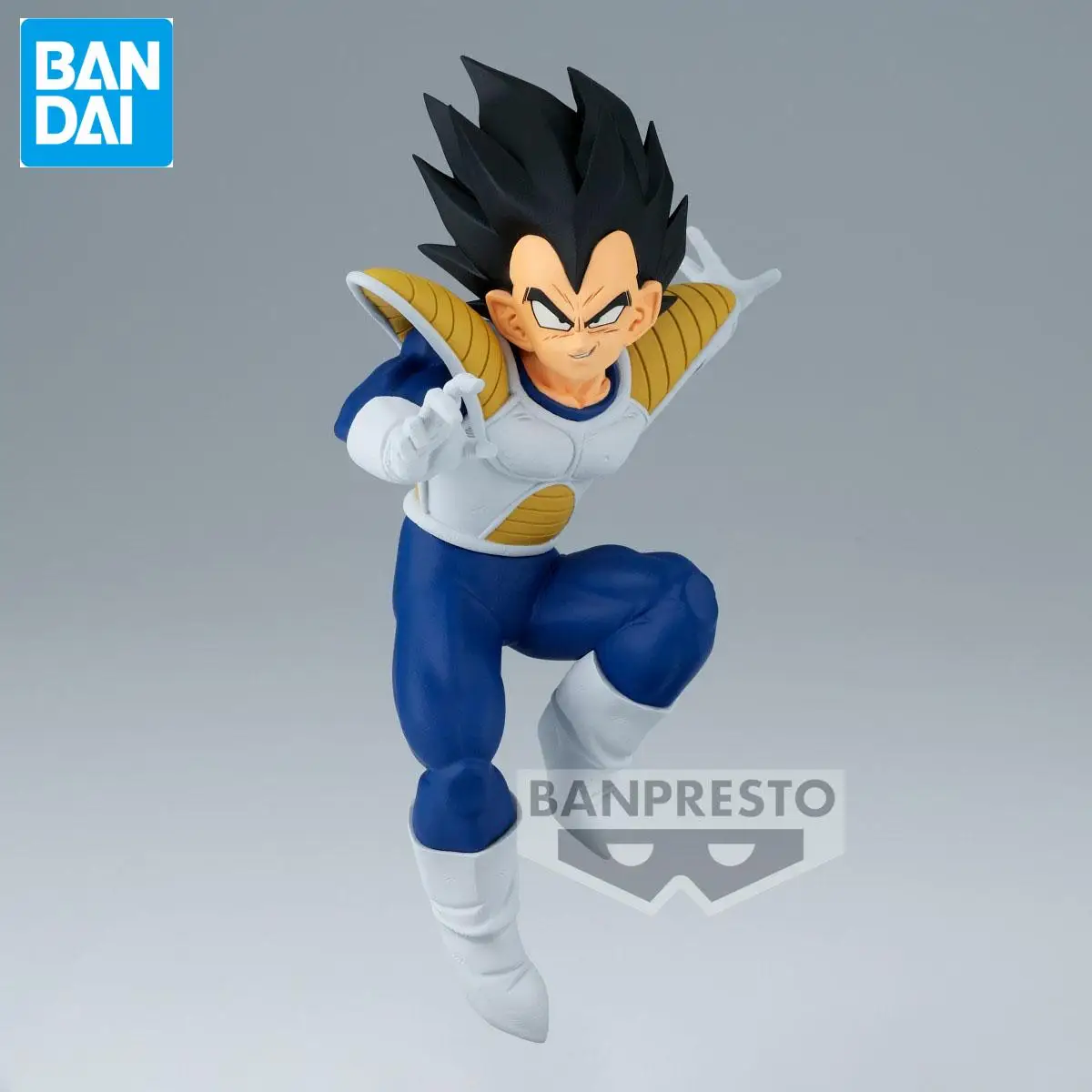 Genuine Bandai Banpresto Match Makers Dragon Ball Vegeta Figura, Anime Collectible Boxed Model, Bonecas de brinquedo, Presente, Oficial