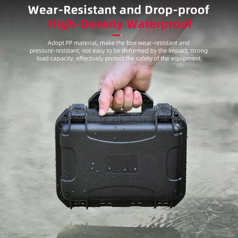 

Водонепроницаемый кейс для DJI Pocket 4, портативный, с жестким корпусом, большой емкости, защитный чехол