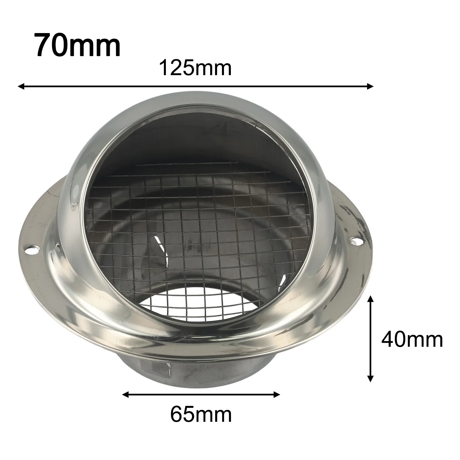 For Bathroom Extractors Ventilation Grille Wall Vent Home Bathroom 100mm Fine Mesh Design Long-term Use Shutters