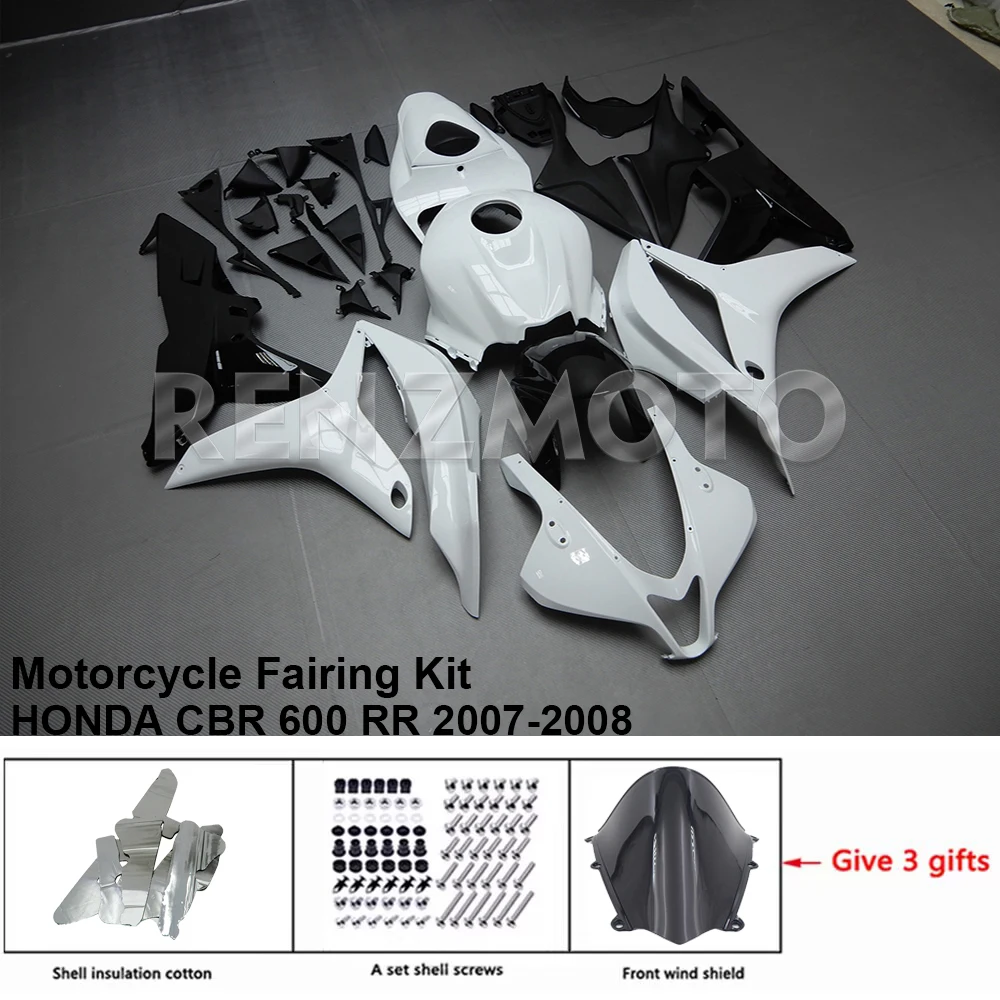 

H0607-124a Motorcycle Fairing Set Body Kit Plastic For HONDA CBR 600 RR 2007-2008 Accessories ABS Injection Bodywork