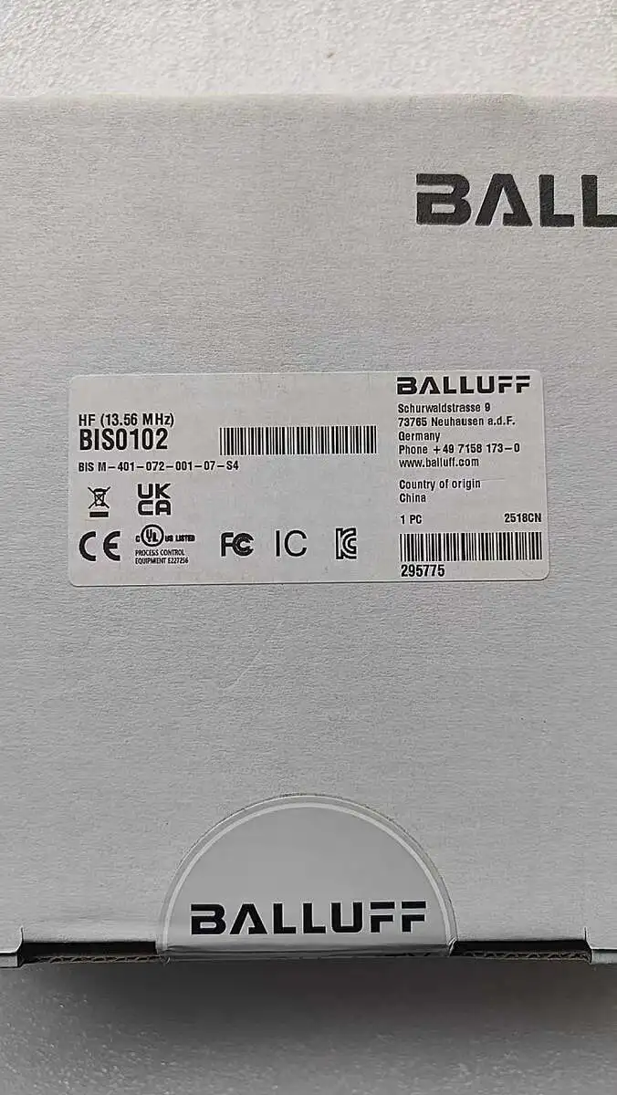 BALLUFF BIS0102 high frequency read/write head