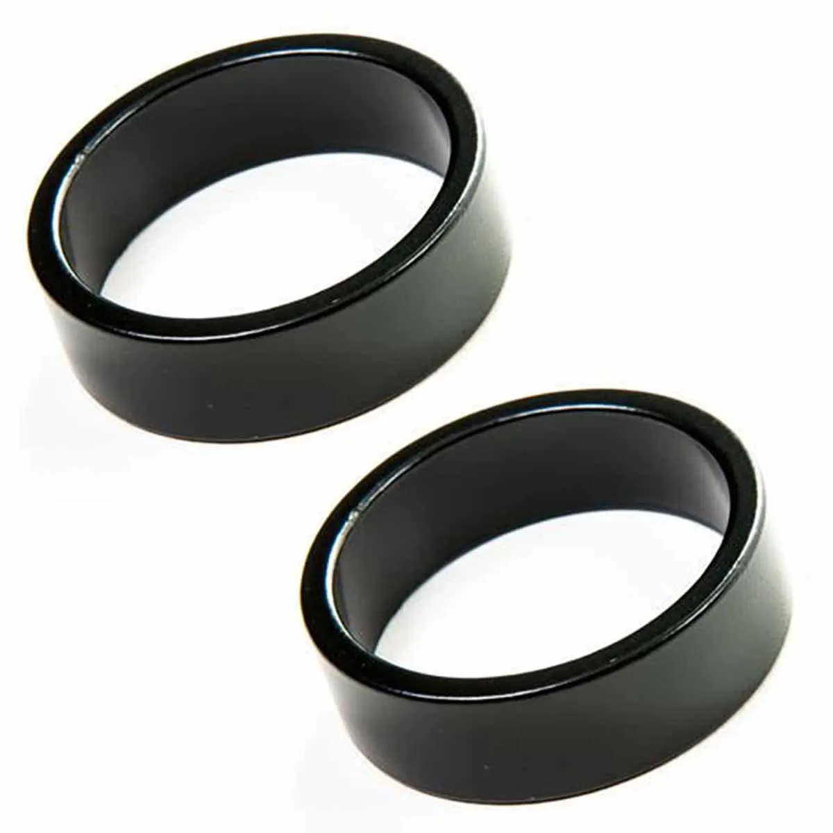 KL-4021 Black Pair 10mm Absolute Steering Box Washer Spacer