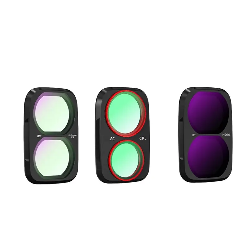 AT82-CPL+ Diffusion 1/4+ ND 16 Magnetic Lens Filter For DJI OSMO Pocket 4P Vlog Camera Density