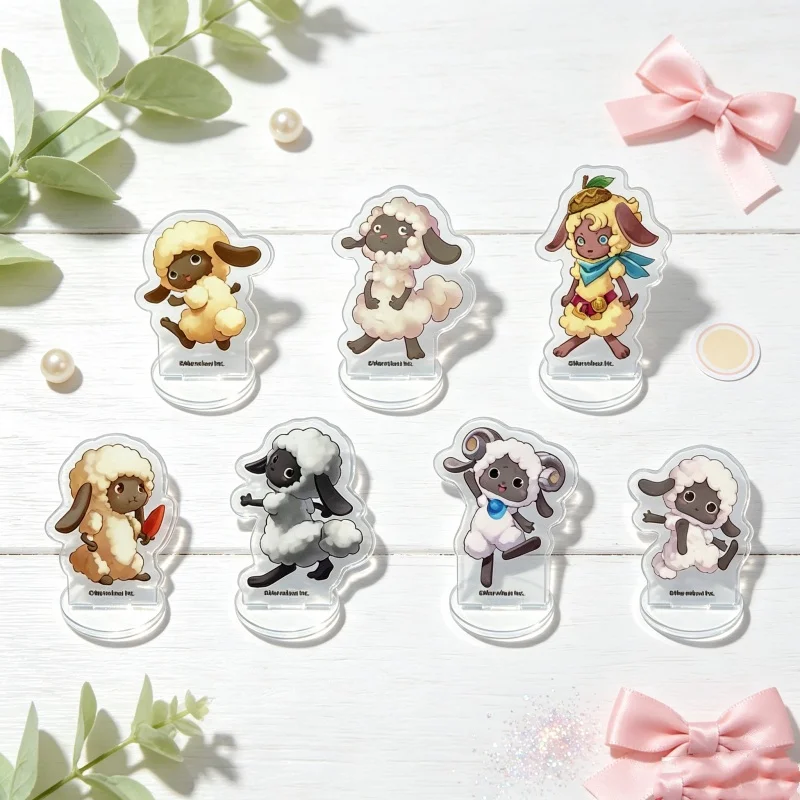 FACTORY STORE New Acrylic Stand Figure Keychain Anime Game Story of Seasons 10CM Hart/Tita/EdaRaeger Decorations Accessories