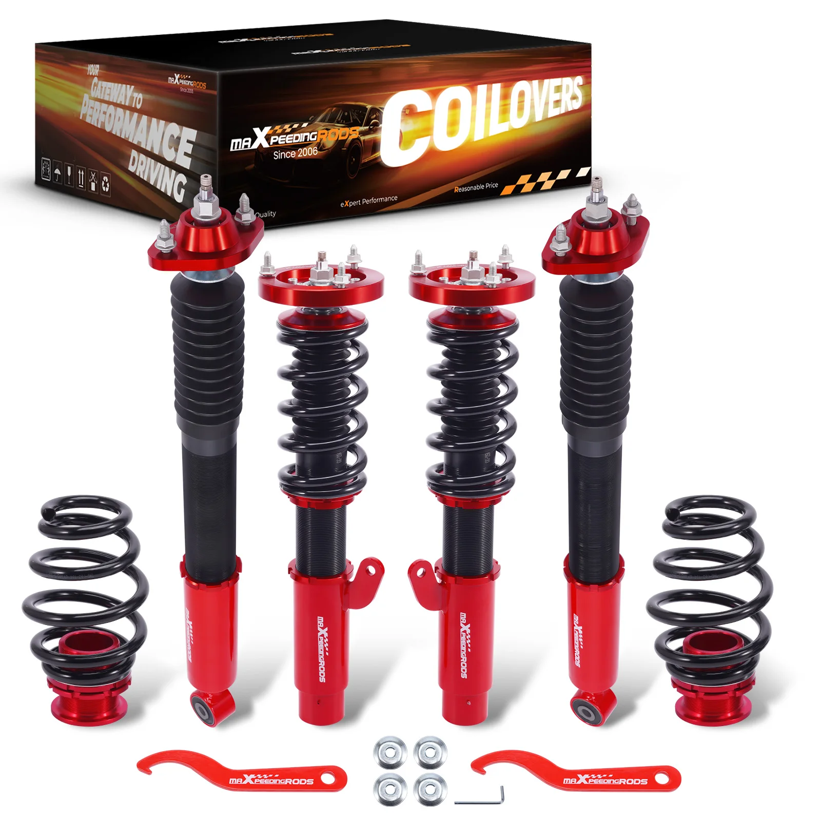 

Coilovers Suspension Kit for BMW 3 2-door Convertible (E46) 330ci 325ci 323ci 320cd 330cd For BMW 3 Touring 5-door wagon/estate