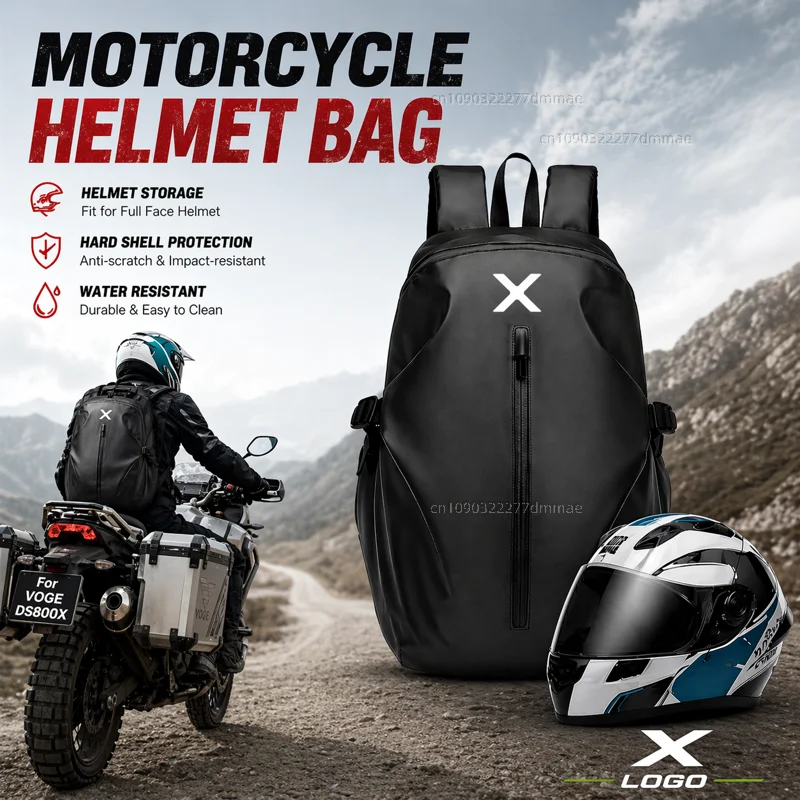 Knight Backpack Motorcycle Helmet Bag Travel Equipment Waterproof Large Capacity For VOGE DS800X DS 800 DS DSX800 DS 800X Rally