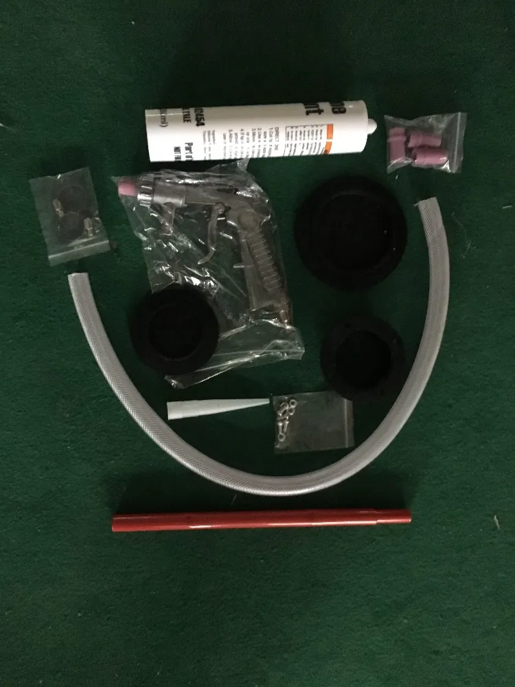 المحمولة SBC100 100L CE دليل سيفون نوع الرمل خزانة ساندبلاستر #5