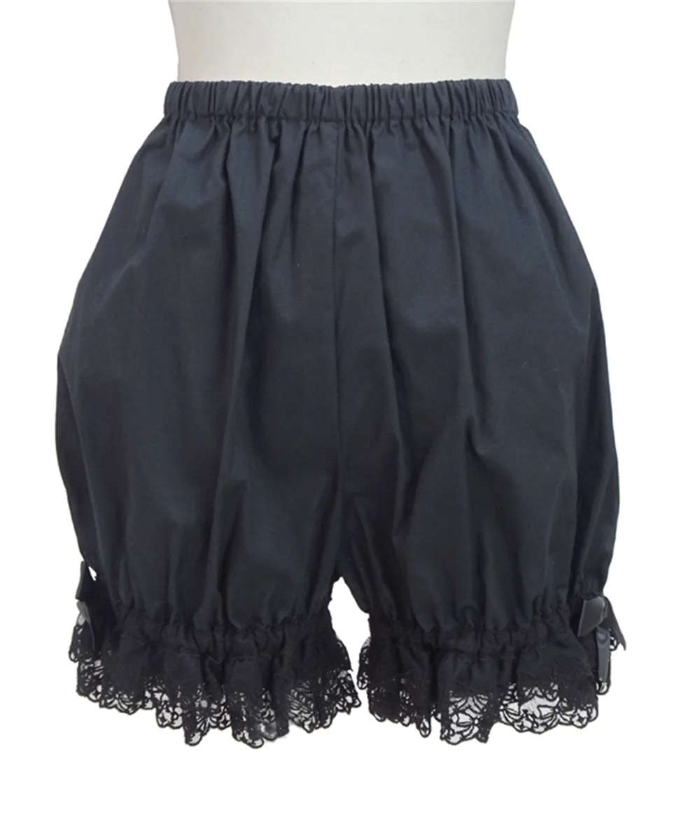 Tailored Cotton bow lantern shorts