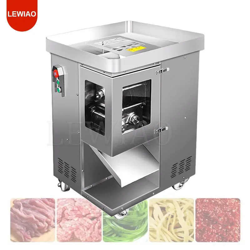 

Electric Industrial Meat Block Machine Sausage Cube Cutter Frozen Chicken Duck Fish Meat Dicing Machine