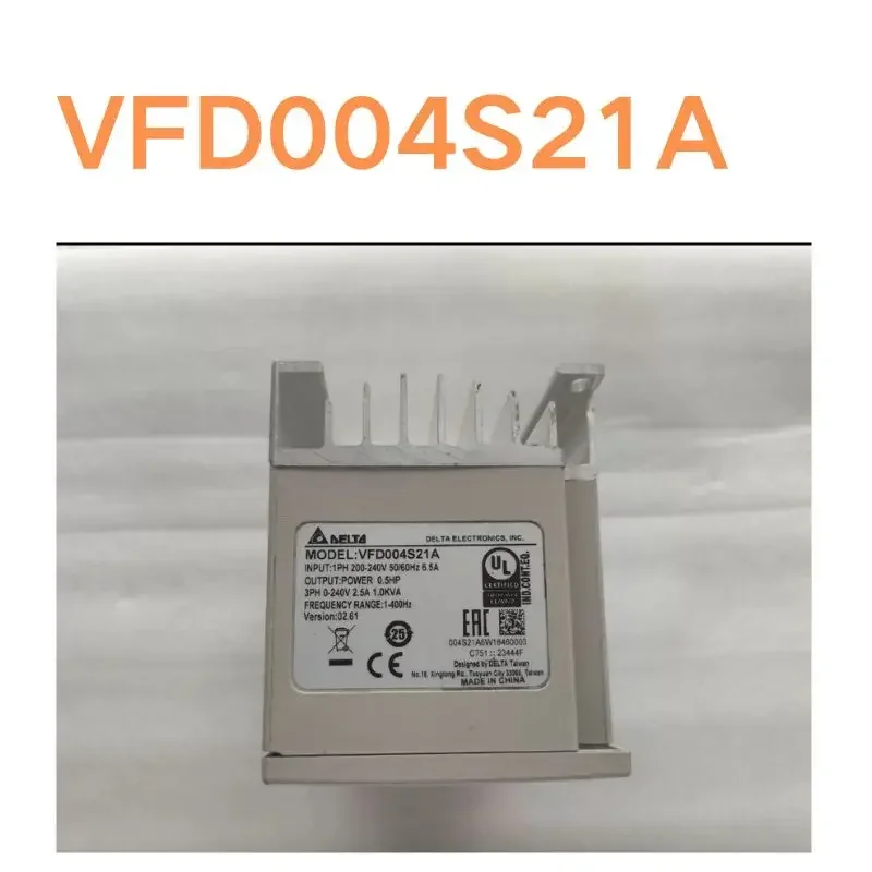 

Second-hand test OK Variable frequency VFD004S21A 0.4kw, 220V