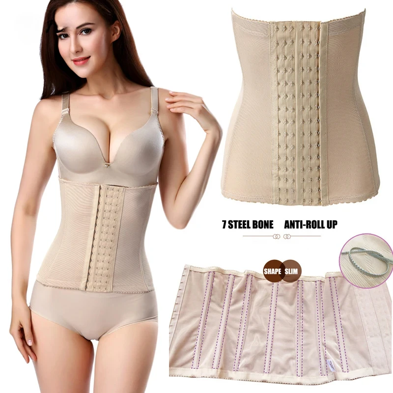Dress Slimming Waist Trainer Belt Shapewear Women Belly Cincher Body Shaper Fat Compression Strap Girdles Firm Corset