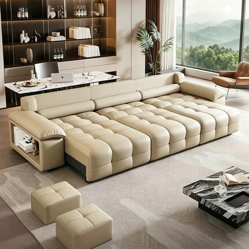 Italian Style Apartment Sofas Luxury Lounge Hotel Recliner Sofa Living Room Modern Corner Canape Salon De Luxe Furnitures