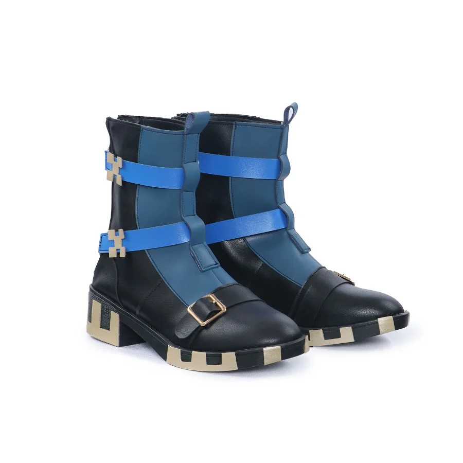 Genshin Impact Kinich Cosplay Shoes Boots for Men C09208