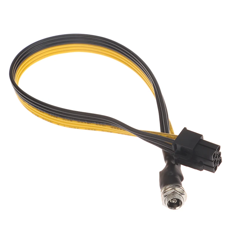 Computer Mainboard CPU 6PIN Power Supply Cable DC5521 To 6PIN 6Pins CPU Connector Cord External 18AWG