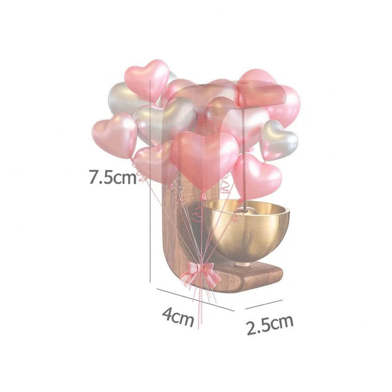 1Pcs Suction Type Wooden Doorbell Natural Wind Chime Entry Alert Bell for Apartment Front Door Patio Decoration