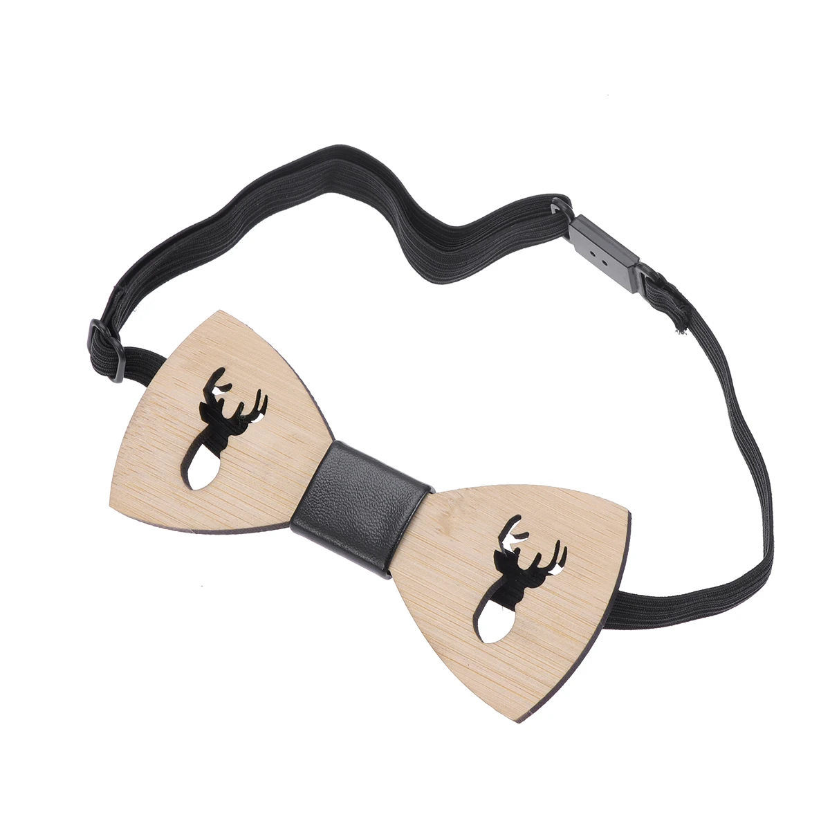 

Wooden Bow Tie Men Wedding Accessories Hollow Adjustable Neckwear For Groomsmen Suit Tuxedo Events