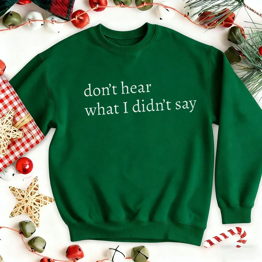 لا أسمع ما لم أقول سترة التوعية بالتوحد للجنسين مدخل هودي الحب على الطيف دعم التنوع العصبي هدية