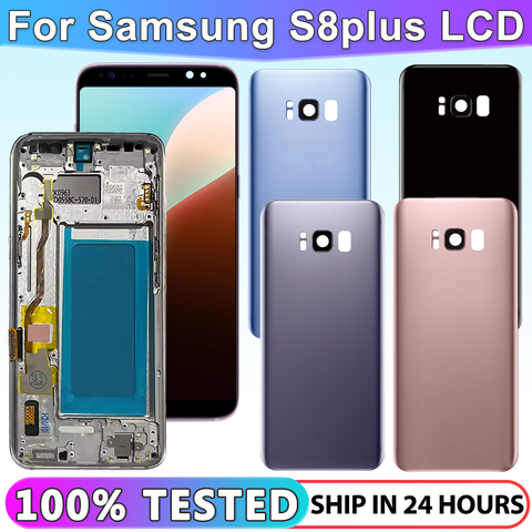 TFT For Samsung Galaxy S8 Plus LCD Display Digital Touch Screen With Frame Replacement For Samsung S8+ G955 G955F/DS Screen