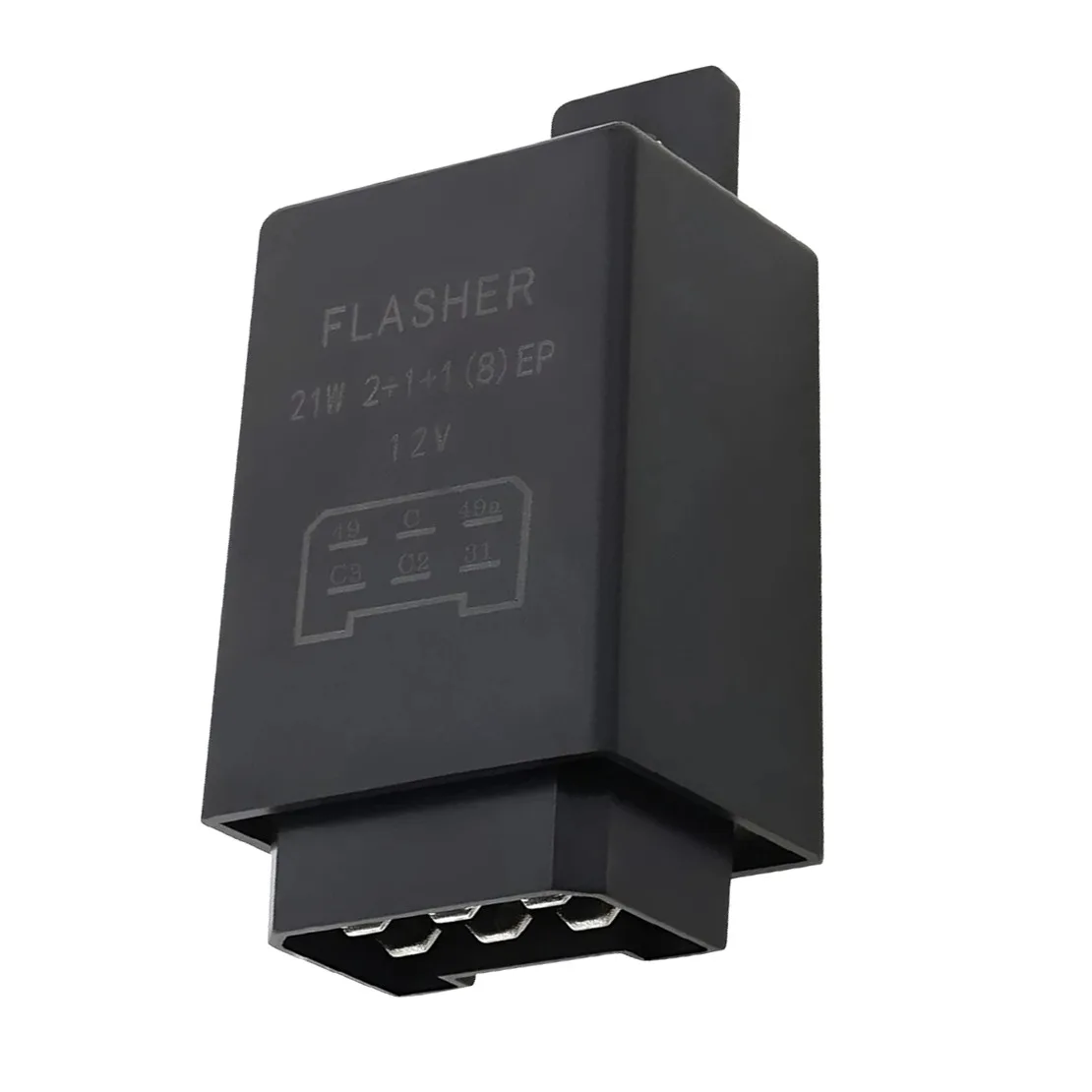 

75605146 0335200160 12V 21W 2+1+1 6-Pin Tractor Trailer Electronic Turn Signal Indicator Flasher Relay