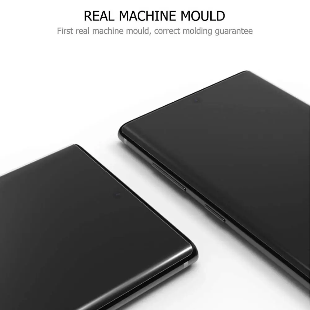 3D Curved Edge Tempered Glass For SONY Xperia 10 10 PLUS XZ XZ2 Premium UV Glass Glue For XZ1 XZ2 XZ3 X10 X10+ Screen Protector