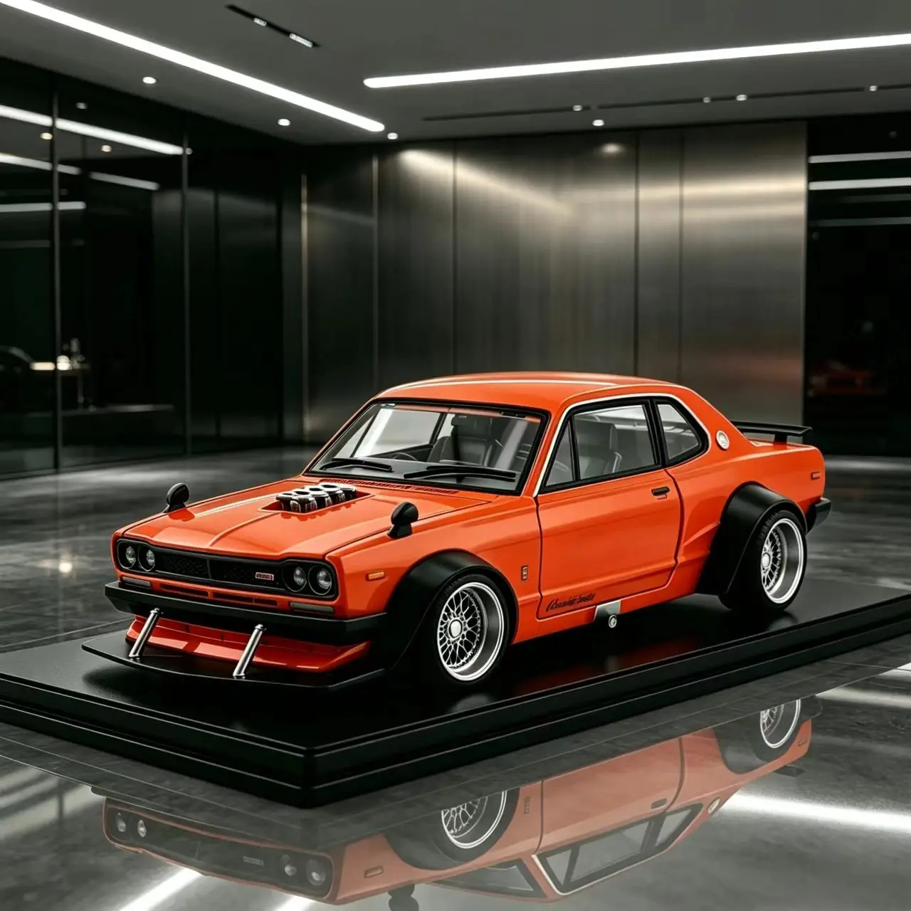 1:24 Scale Alloy Model Racing Car Model with Base, Exquisite Alloy Car Model Toy, Adult Collection and Home Decoration