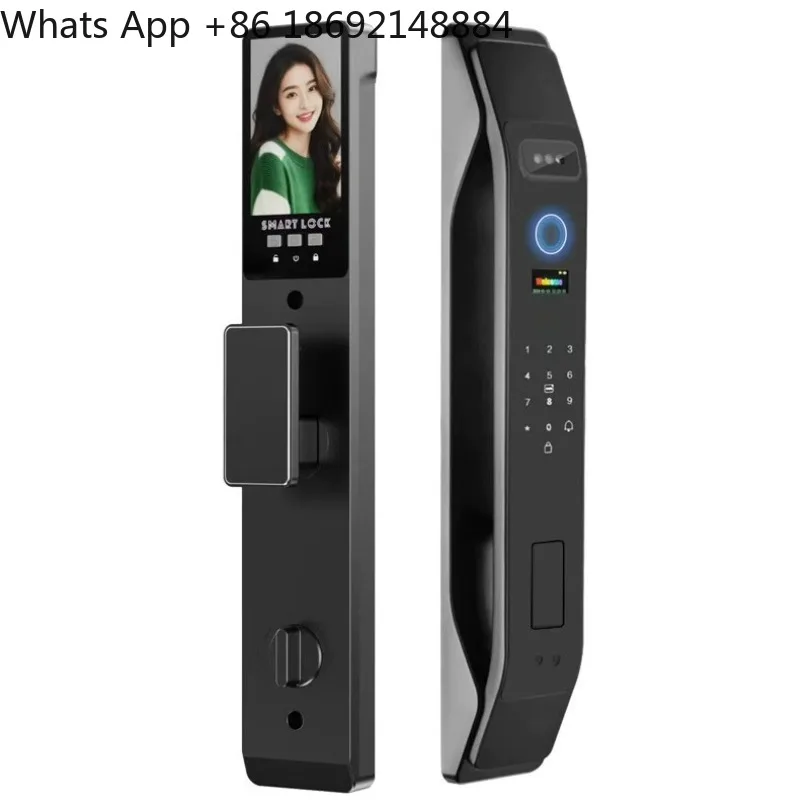 Smart Door Lock Fingerprint Password 3D Face Smart Lock Spot