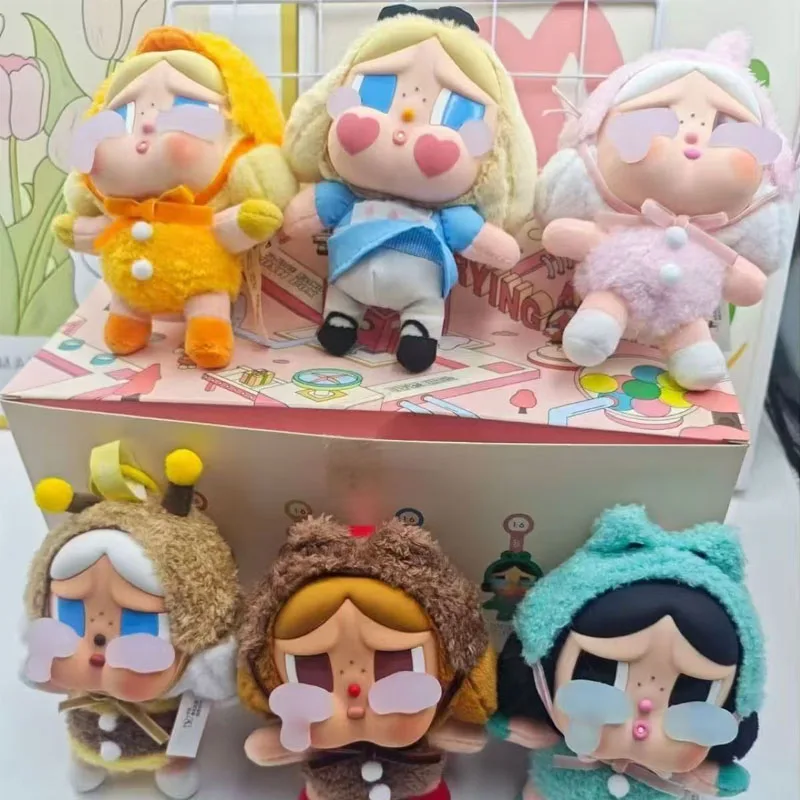 

Genuine Crybaby Crying Again Series Blind Box Figures Vinyl Face Doll Crybaby Pendant Keychain Mystery Box Toy Gift New