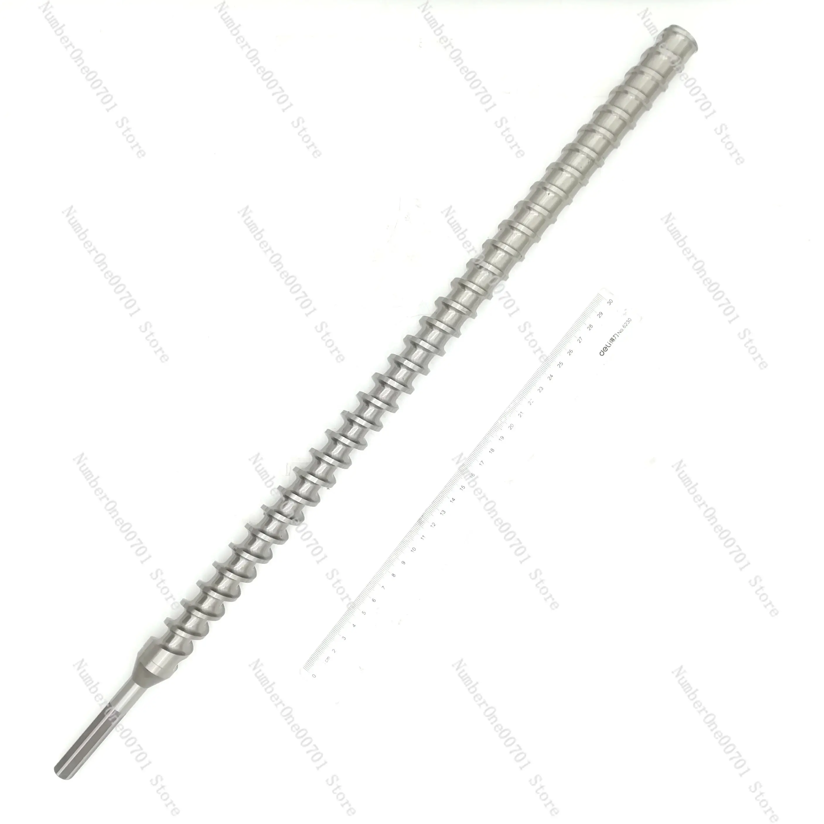 Plastic Recycling Extrusion/Injection Screw 25.7mm Dia and Barrel Precious Plastic Design