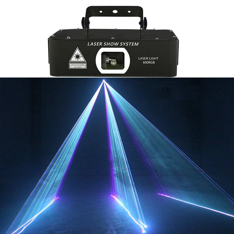 600mw Dj RGB Laser Disco Cartoon Line Scan Laser Animal Flower Dance Scanner Light Home Entertainment Party KTV Show Laser