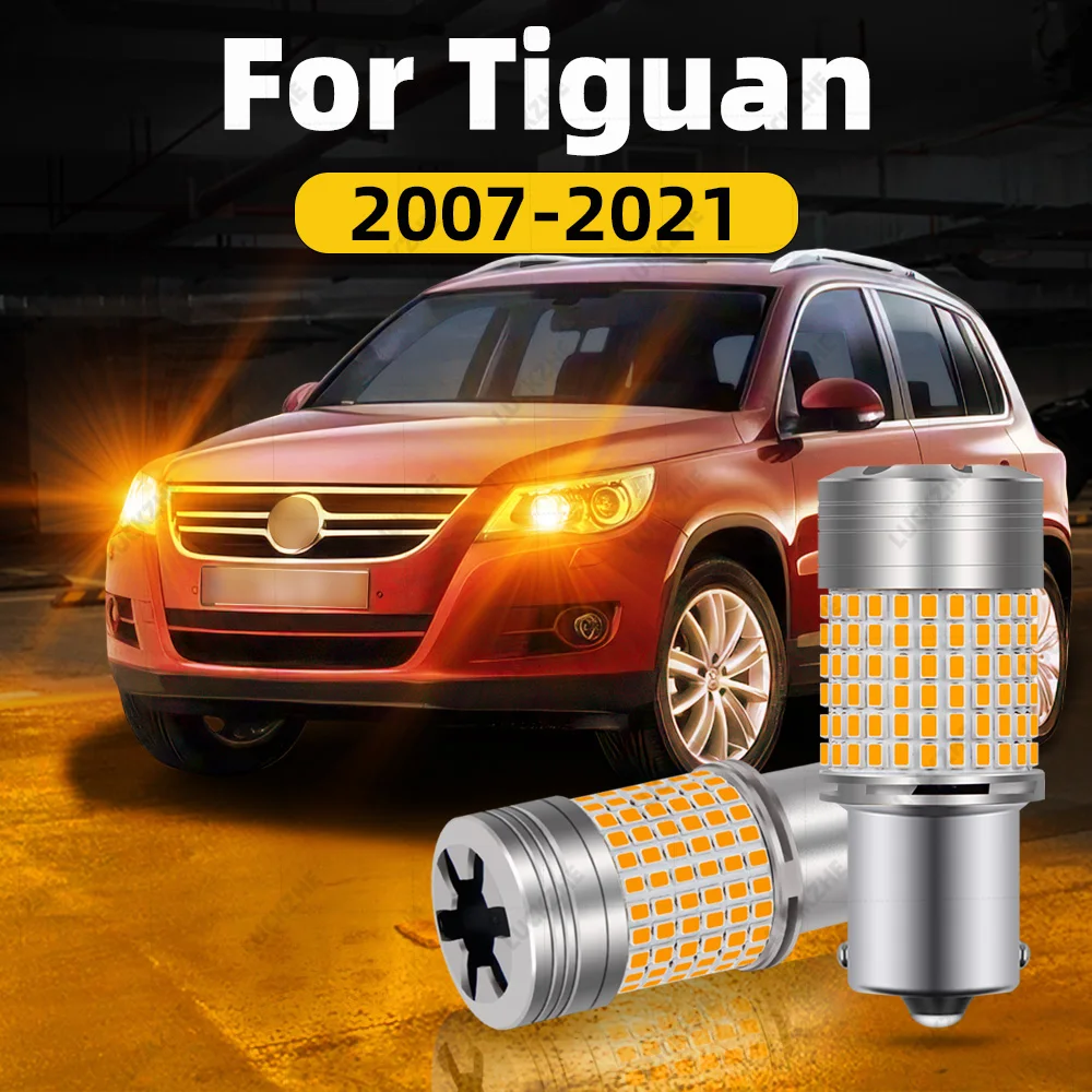 2 قطعة سيارة LED بدوره إشارة ل Volkswagen VW Tiguan 5N AD1 Allspace BW2 اتجاه مؤشر مصباح أضواء لمبات العنبر الجبهة/الخلفية #1