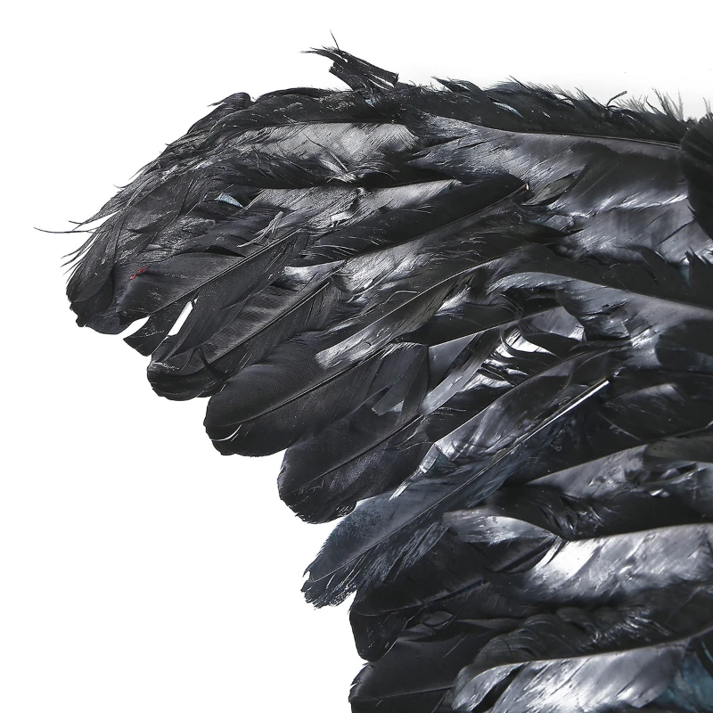 Angel Wing Wit Zwart Veren Vleugels Volwassen Kinderen Verjaardagscadeau Cosplay Wing Show Halloween Kerstfeest Kostuum Prop