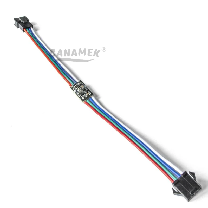 1Pcs SPI Repeater Super Mini TTL Signal LED Amplifier For WS2811 WS2812B WS2815 SK6812 3Pin/4pin IC LED Strip String Module