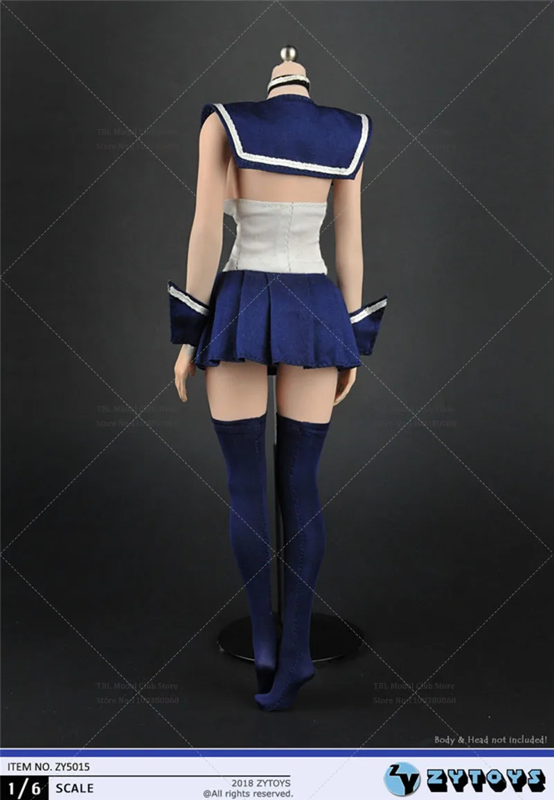ZY5015 ZY5014 1/6 Sexy femmes gros seins fantaisie/haut court jupe marin Costume uniforme modèle adapté 12 pouces BJD poupée figurine