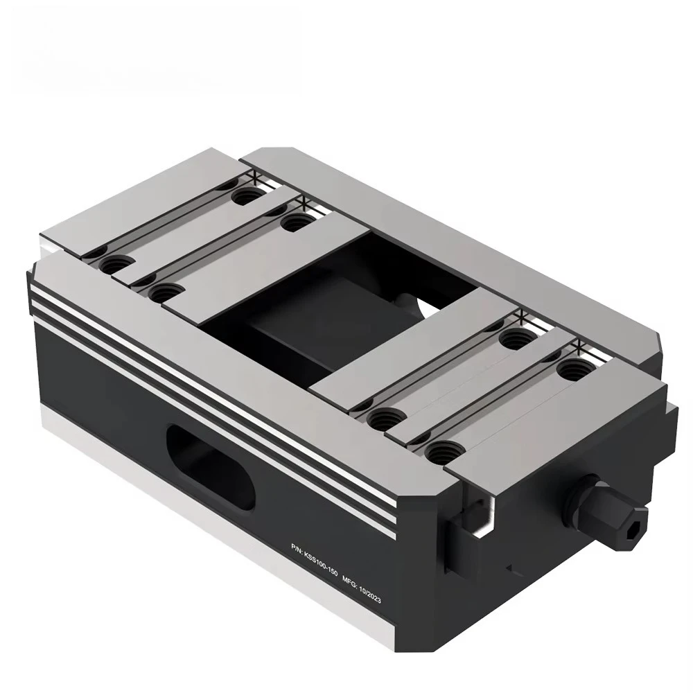 for * KSS100-125 Precision Vise 100mm Universal Self Centering Machine Vise for CNC 5th Rotary VMC